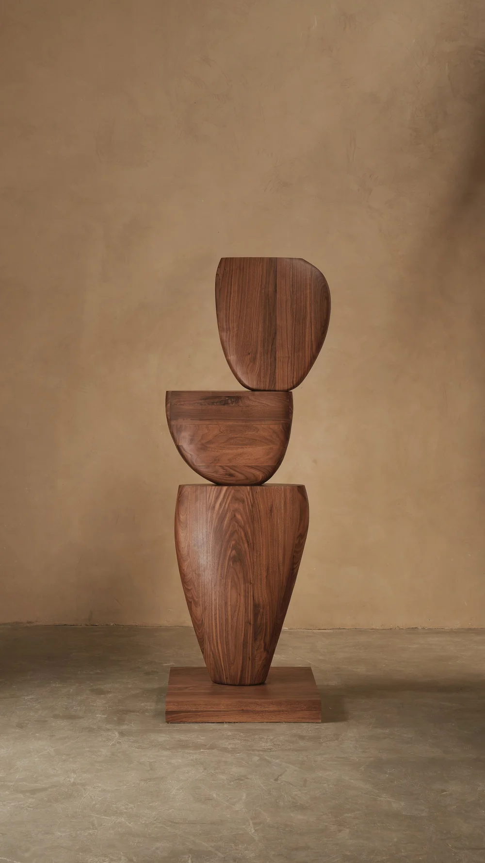 Luxury Wooden Sculpture Lull No89 – Handcrafted by NONO for Modern